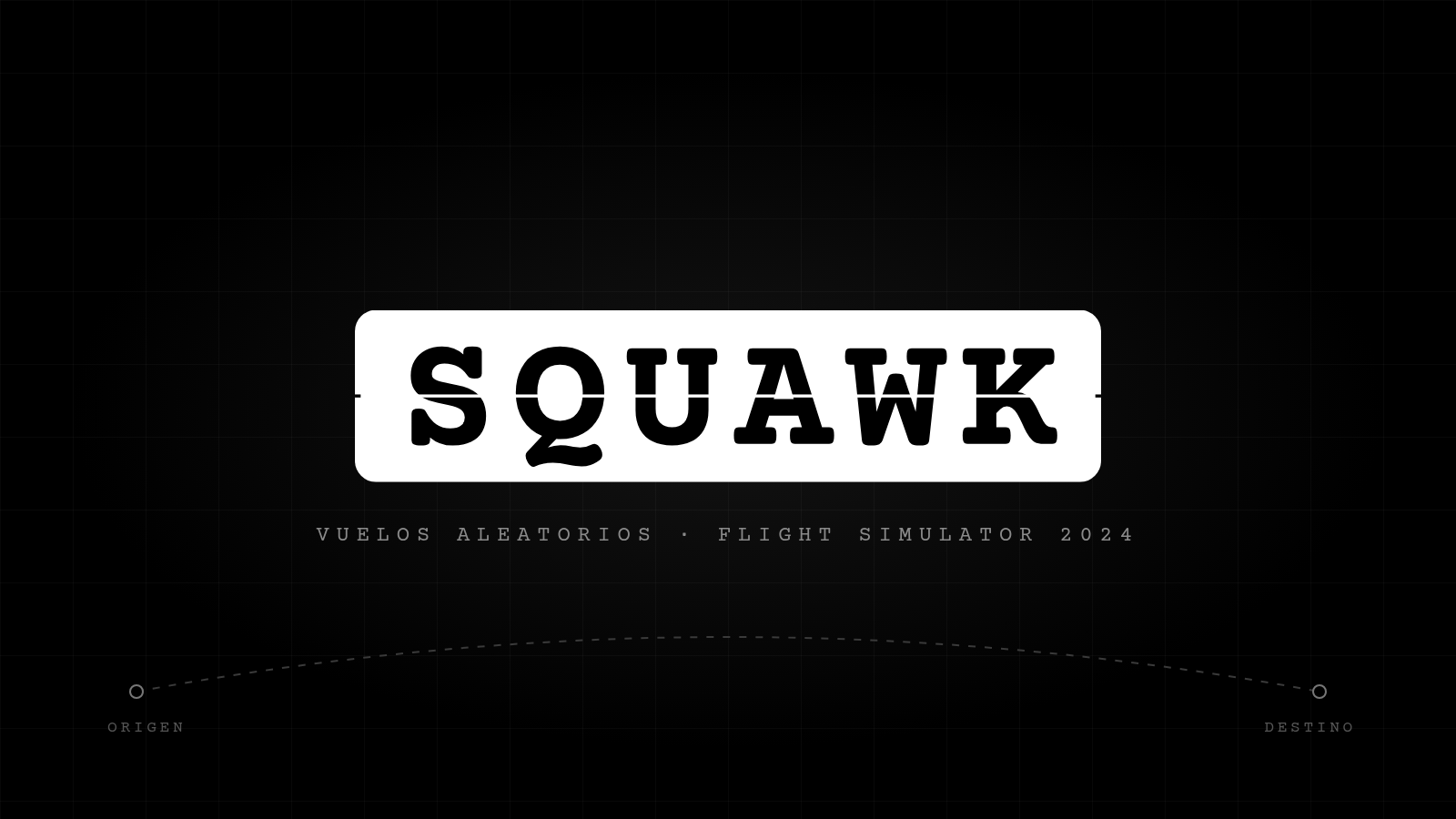 Squawk: vuelos aleatorios para Flight Simulator 2024